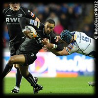 Ospreys Leinster Eli Walker try